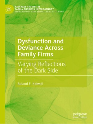 cover image of Dysfunction and Deviance Across Family Firms